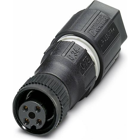 Phoenix Contact 1641756 Connettore non confezionato per sensore o attuatore M12 Presa dritta Numero di poli: 4 1 pz. (1/2)