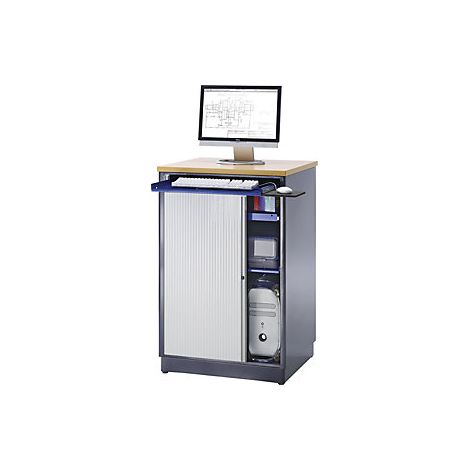 Estación de trabajo para ordenador con armário  H x A x P 1100 x