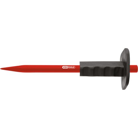 KS Tools - Pointerolle de maçon corps octogonal - Poignée pare-coups - Ø16 mm - L.250 mm - 156.0515