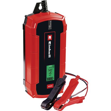 Einhell Chargeur de batterie CE-BC 10 M ( (Pour tous types de batteries, courant de charge maximal de 6 A)