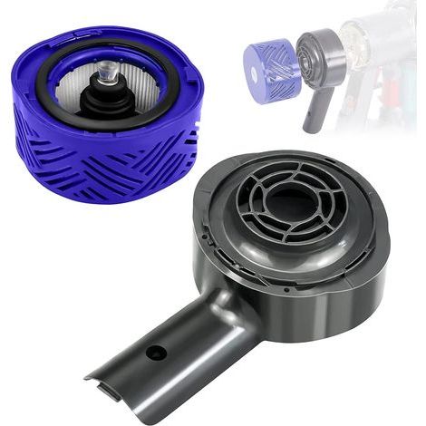 Applicable to Motor Rear Cover & Rear Filter Kit for Dyson V6 DC58 DC59 DC61 DC62 DC74 Vacuum Cleaner Accessories, for Hepa Filter Conversion Kit (1/5)