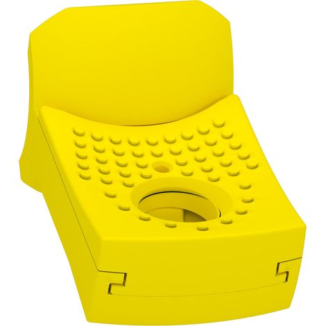Schneider Electric – Jeu de dispositifs de verrouillage iC60 iID pour cadenas Ø 8 mm – Lot de 10 unités – IK60 pour protection circuits électriques