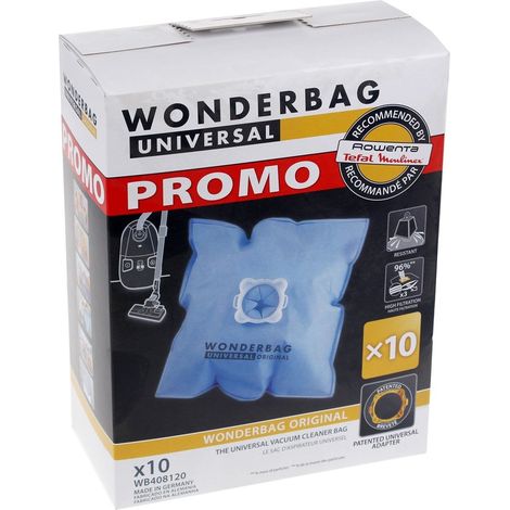 Bolsa aspiradora Rowenta Wonderbag azul microfibra 6 litros