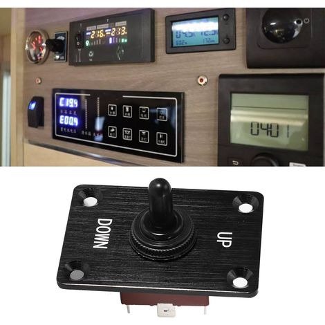 12V Aluminium-Ankerwinden-Bedienfeld-Kippschalter für Yachten und Boote (1/5)