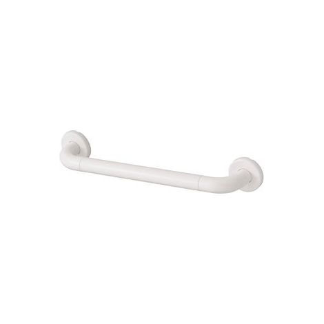Barre droite 600 mm en aluminium gainé ABS antibactérien - diamètre 34 mm