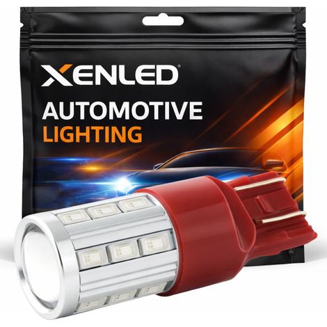 Ampoule 21 LED SG - WR21/5W - Rouge - Veilleuse / Stop - 12V Double intensité (1/5)