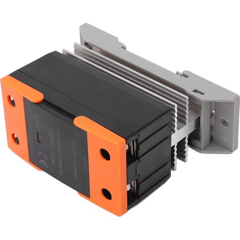 Module de relais à semi-conducteurs avec dissipateur thermique, entrée DC 3‑32V, sortie AC 24‑480V (1/5)