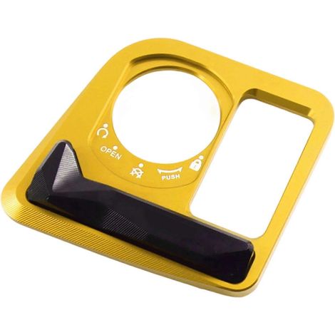 Interruptores de llave universales para motocicleta, instalación sin herramientas, sistema de encendido antirrobo para motocicleta, apto para Auto PCX160 dorado (1/5)