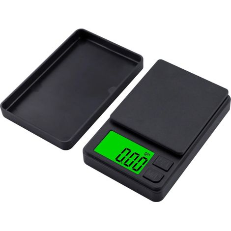 Balance de cuisine numérique haute précision 200 g/0,01 g - Balance de précision portable avec écran rétroéclairé, arrêt automatique, pour la cuisine, la pâtisserie et les accessoires de barbecue