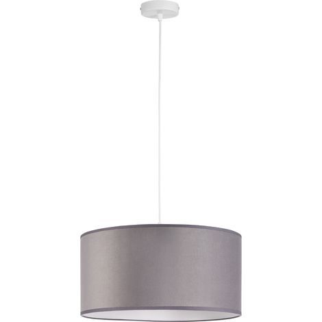 Lámpara Tornado BAD1, terciopelo gris (1/5)