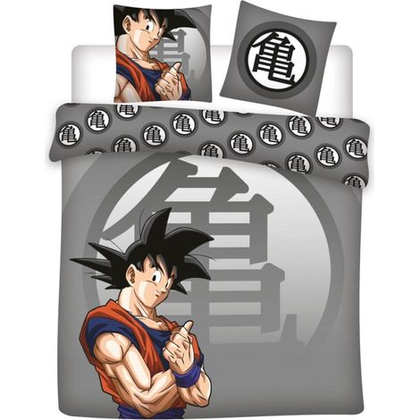 Parure de lit double réversible Dragon Ball Z - Son Goku (1/2)