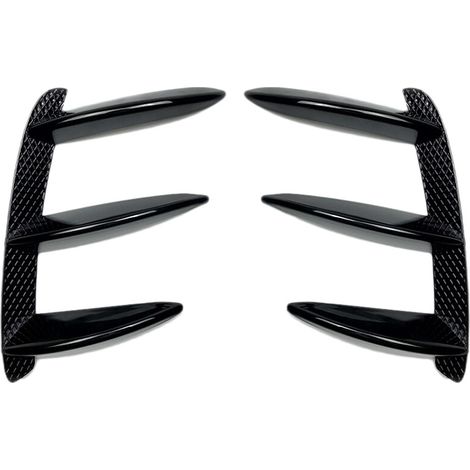 Spoiler trasero y salidas de aire laterales traseras de color negro para los modelos Mercedes-Benz W176 A200 A260.