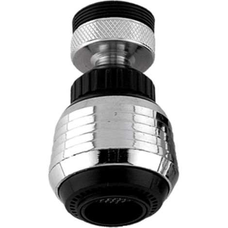 Aeroflux a due getti con doccetta a snodo, filetto f22 con riduzione m24 (1/3)