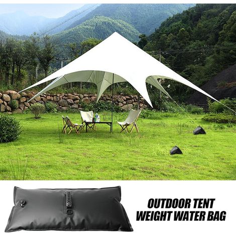 Tent Canopy Weight Bags, Wind-Resistant Heavy Base with Handle, Foldable Design, Secure Outdoor Support for Event, Party, Backdrop, Patio, Awning, Beach (1/5)