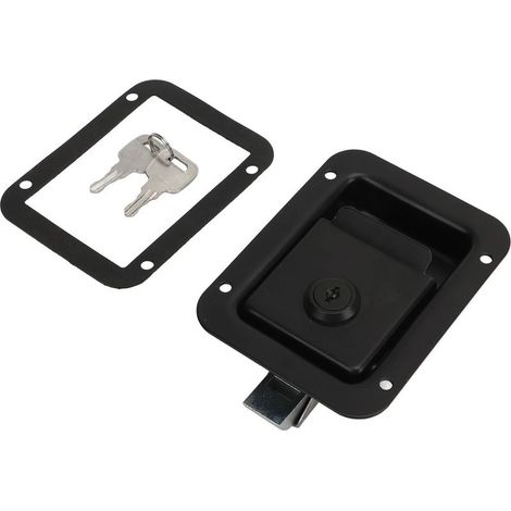 Loquet de Porte à Palette de Remorque, élégant, Poignée de Camping-Car de Haute qualité, Boîte à Outils avec Clés pour Camping-Cars, Camions et Camping-Cars (1/5)