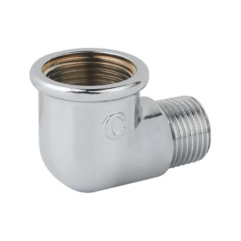 Gomito ridotto fm ottone cromo  1" x 1/2CAVAL