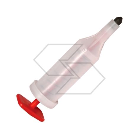 Ingrassatore tascabile plastica per lubrificare il puntale barra della motosega