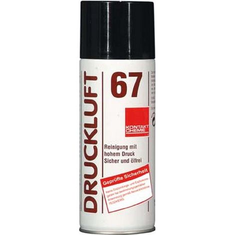 Spray Druckluft Aria Compressa 67, Modello: Aerosol 400 Ml