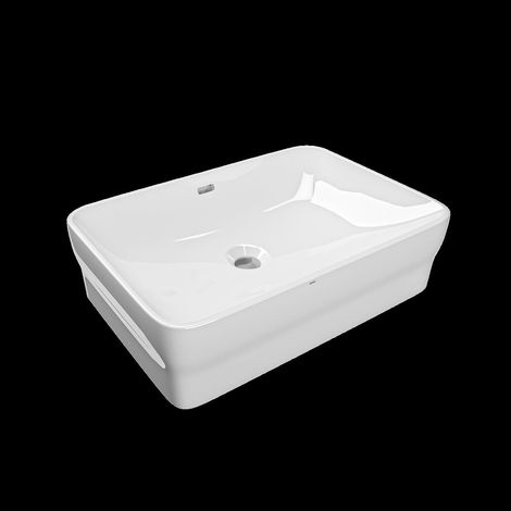 KWC Appareil-wt, Quadrotop, MIRANIT, Ül, 550x140x380 mm, rectangulaire, joint intégré (1/2)