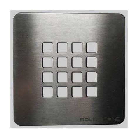 GRIGLIA INOX PER PIATTO DOCCIA ULTRAFLAT - Grigio