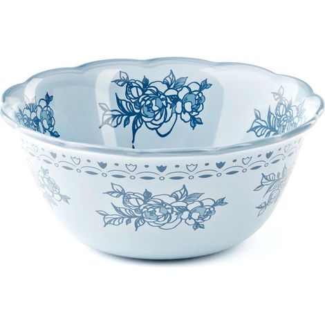 Conteneur 22 cm en mélamine Josephine Table Decor poudre bleue (1/4)