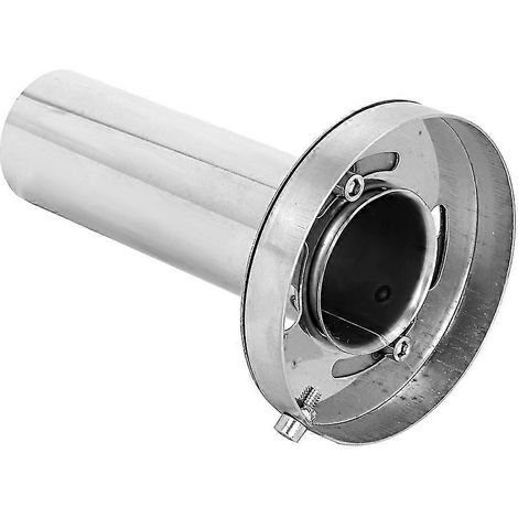 Silencieux d'échappement rond, en acier inoxydable, réglable et amovible, pour voiture (4,5 pouces) 2025 (1/5)