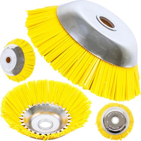 BALAYETTE EN NYLON RBÜRSTE 200 MM POUR TÉRDISSEUSE MOTORISÉE ET TRIMMEUSE (1/5)