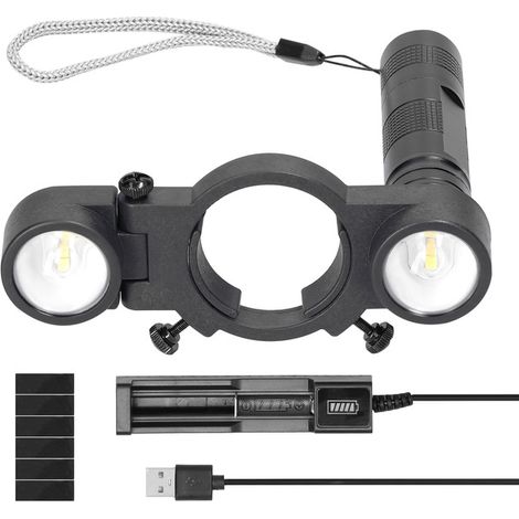 Lackierpistolenlicht, Universal-LED-Licht für Autolackierpistolen, 3 Helligkeitsstufen, Sprühlackierpistolen-Beleuchtungssystem mit