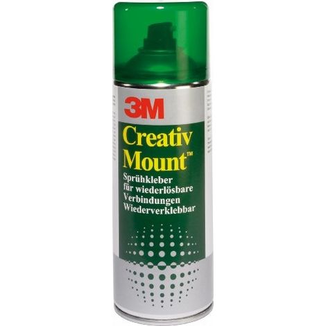 SPRAY MOUNT - COLLE EN SPRAY, DANS LE MILIEU HUMIDE REPOSITIONNABLES, 400 ML, 052020 SCOTCH