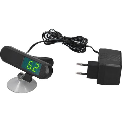 pH-Tester für Aquarien PH-025W, Wasserqualitätsmonitor mit Saugnapf, präzise Messsonde für Aquarien, 230-V-EU-Stecker (1/5)