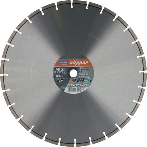 Disco diamantato 4 x 4 Explorer D. 500 mm perforazione di 25,4 mm per SCI