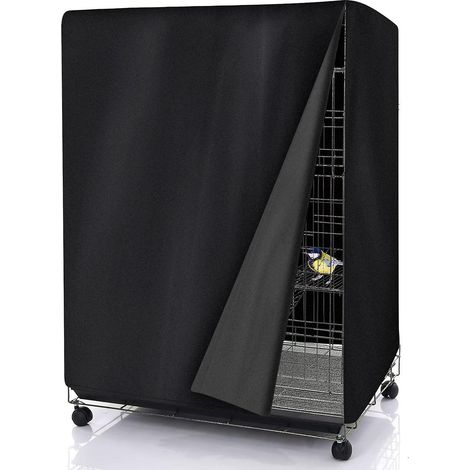 cage Oiseaux 69104122cm Bonne Nuit Accessoires De Cage Oiseaux Cage Oiseaux Extra Large Cage Pour Animaux De Compagnie Noire Cage Perroquet