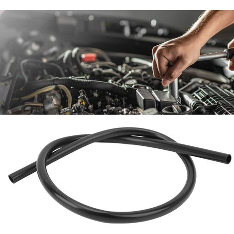 Tuyau en silicone, tuyau flexible en silicone pour pompe de transfert d'eau et d'air, noir (référence : LR-OT036) (1/5)