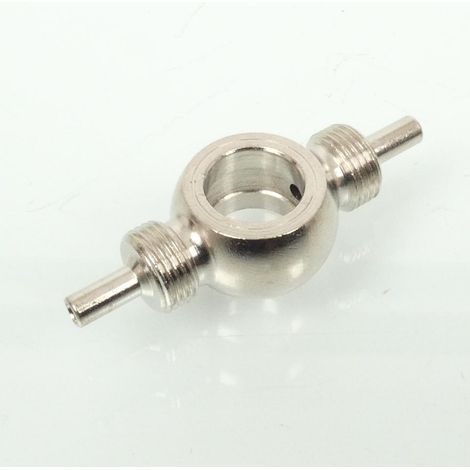 Freinage FE raccord banjo durit aviation œil droit double Ø10mm (1/4)