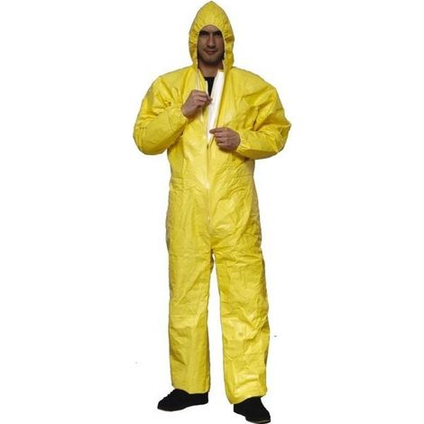 Tuta usa in polietilene saldato C Tyvek Xpro C Giallo T 4 -684404crt