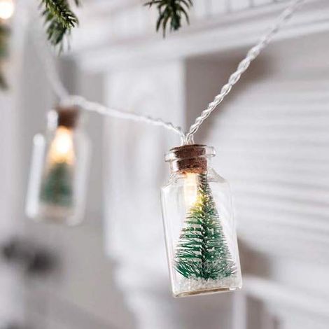 Árbol de Navidad - Luces LED navideñas, 20 luces, 400 cm (1/4)