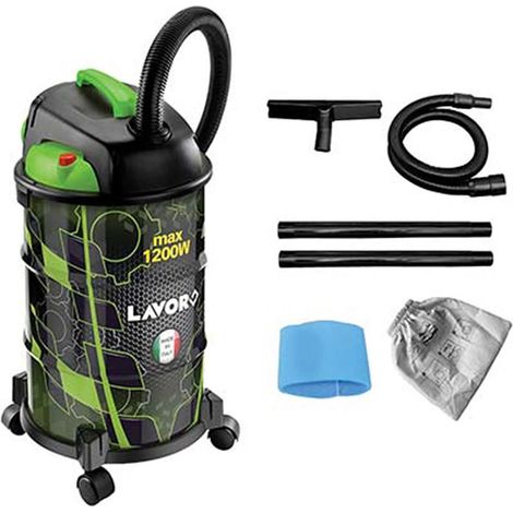 Aspirador en húmedo y seco RUDY 30 S 1000W 18kPa Lavor