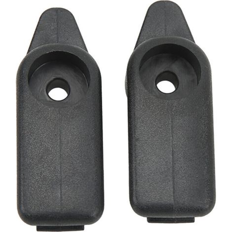 Paire de supports de pare-soleil de voiture, noirs 10411051, de remplacement pour Corvette C5 1997 – 2004