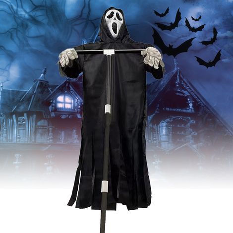 Fantôme robe épouvantail oiseau pastorale protection halloween cri fantôme (1/5)
