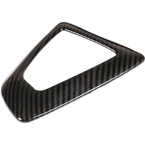 Enjoliveur de levier de vitesse pour BMW Série 1, 2, 3 et 4 (F20, F22, F23, F30, F34, F35, F32, F33, F36) - Style fibre de carbone (1/3)