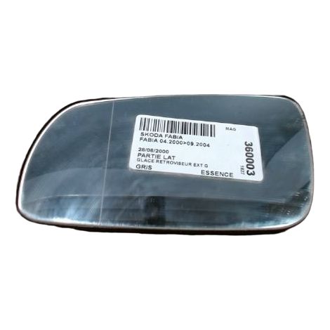 [PRODUIT D'OCCASION] Glace Retroviseur Exterieur G SKODA Fabia 2000-2004 ♻️ Ref Oe. 6y1857521a - Garantie à vie (1/2)