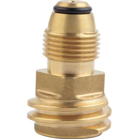 Tankadapter – praktisch – Umrüstung von Gasöfen aus Messing – Campingofenzubehör (1/4)