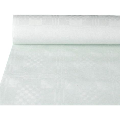 PAPSTAR PAPIERTISCHDECKE 10M1,2M WEISS (1/2)