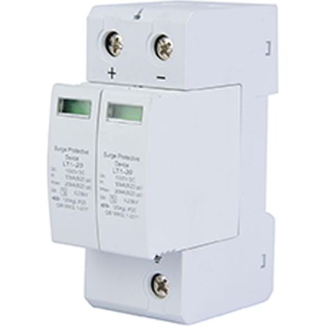 Protection contre les Surtensions, 2P 20/40KA DC Protecteur Photovoltaïque Parafoudre Basse Protection Haute Précision (2P20KA) (1/5)