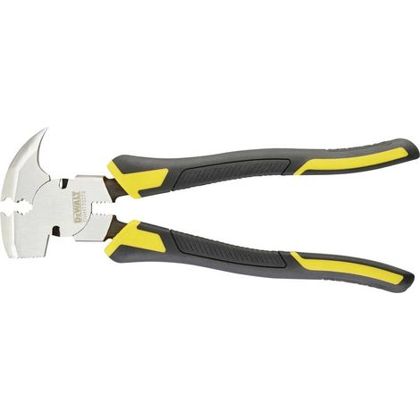 Dewalt – Pince universelle 6 en 1 pour acier chrome-vanadium – Griffe pour agrafes – Surface de frappe structurée – DWHT070273