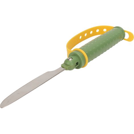 Couteau ergonomique pour arthrite en acier inoxydable antidérapant, aide à la prise pour repas facile. (1/5)