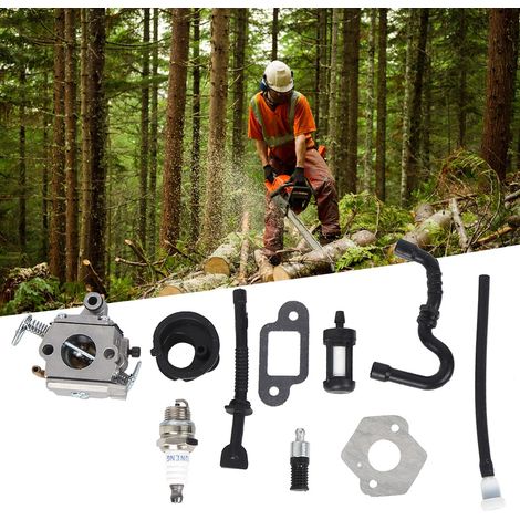 Kettensägen-Vergaser-Hardware-Zubehör aus leichtem Aluminium für Stihl MS170 / MS180 (1/5)