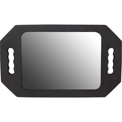 Miroir à main - Salon - Miroir de Coiffeur Manuel - Cadre en Mousse - Léger - Facile à Nettoyer (1/4)