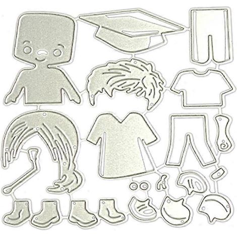 Stanzformen aus Metall für Abschlusskarten, Scrapbooking, Papier, DIY-Vorlage
