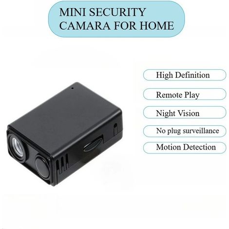Mini caméra de surveillance WiFi (128 Go), détection de mouvement intelligente sans fil, protection de sécurité intérieure (1/5)